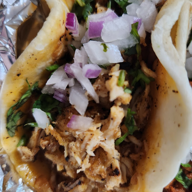 Cabeza Taco on Corn Tortilla