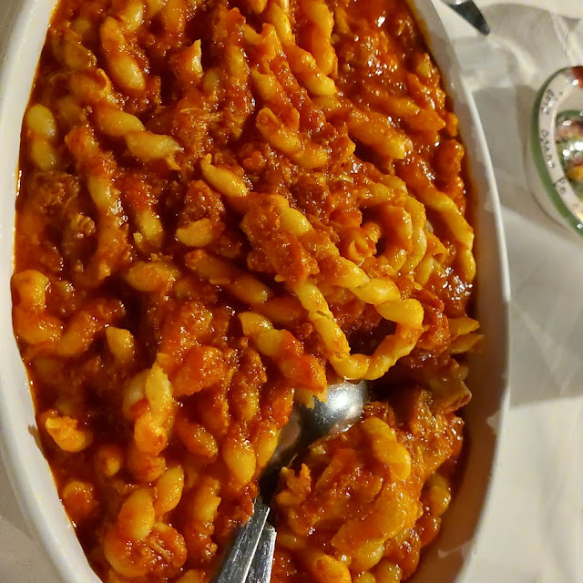 Busiate Con Ragù Di Castrato