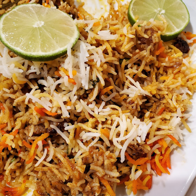 Kalkata Style Goat Biryani