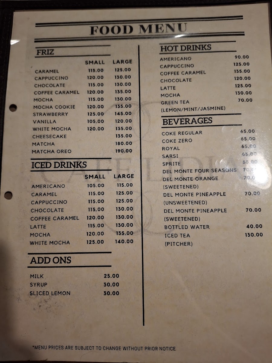 Menu Photo 0