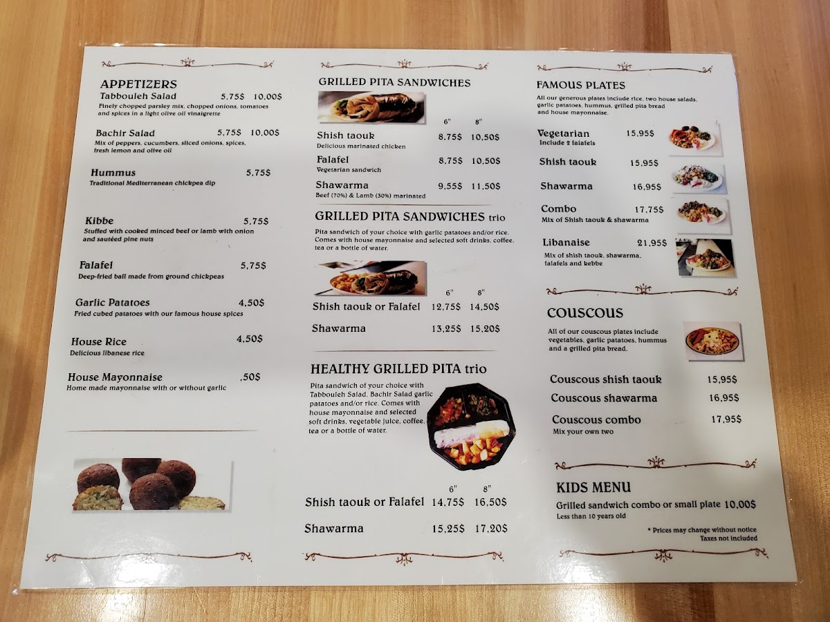 Menu Photo 1
