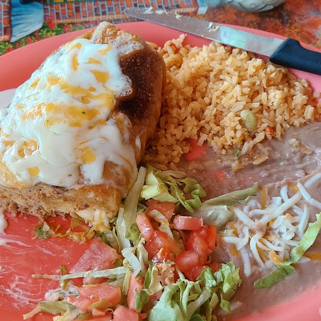 Chicken Chimichanga Dinner