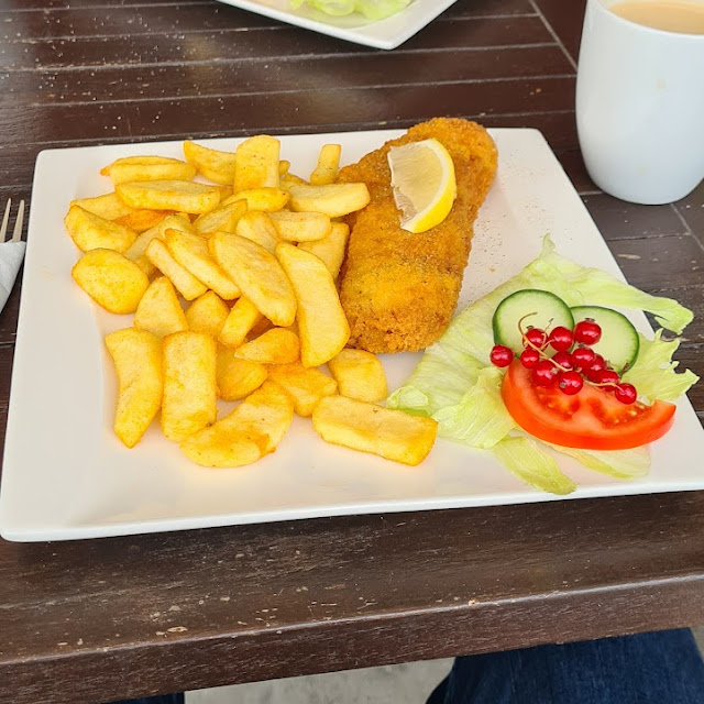 Backfisch Mit Pommes Frites