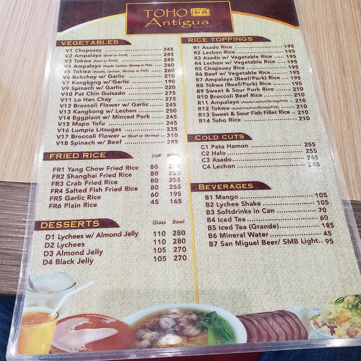 Menu Photo 1