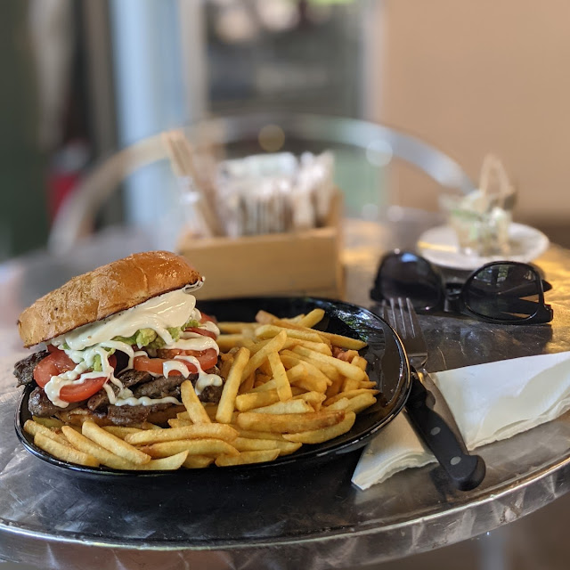 Churrasco Italiano Con Papas Fritas
