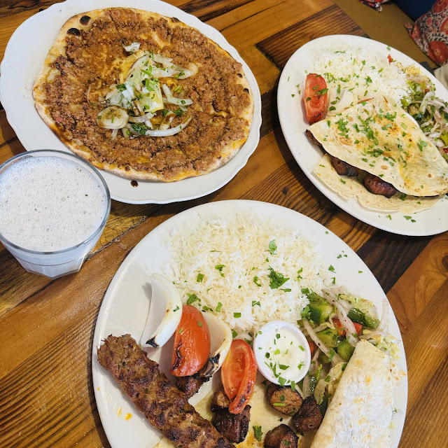 Lahmacun House Special Pizza