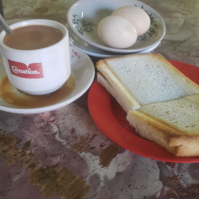 Roti Bakar N Telur stgh Masak