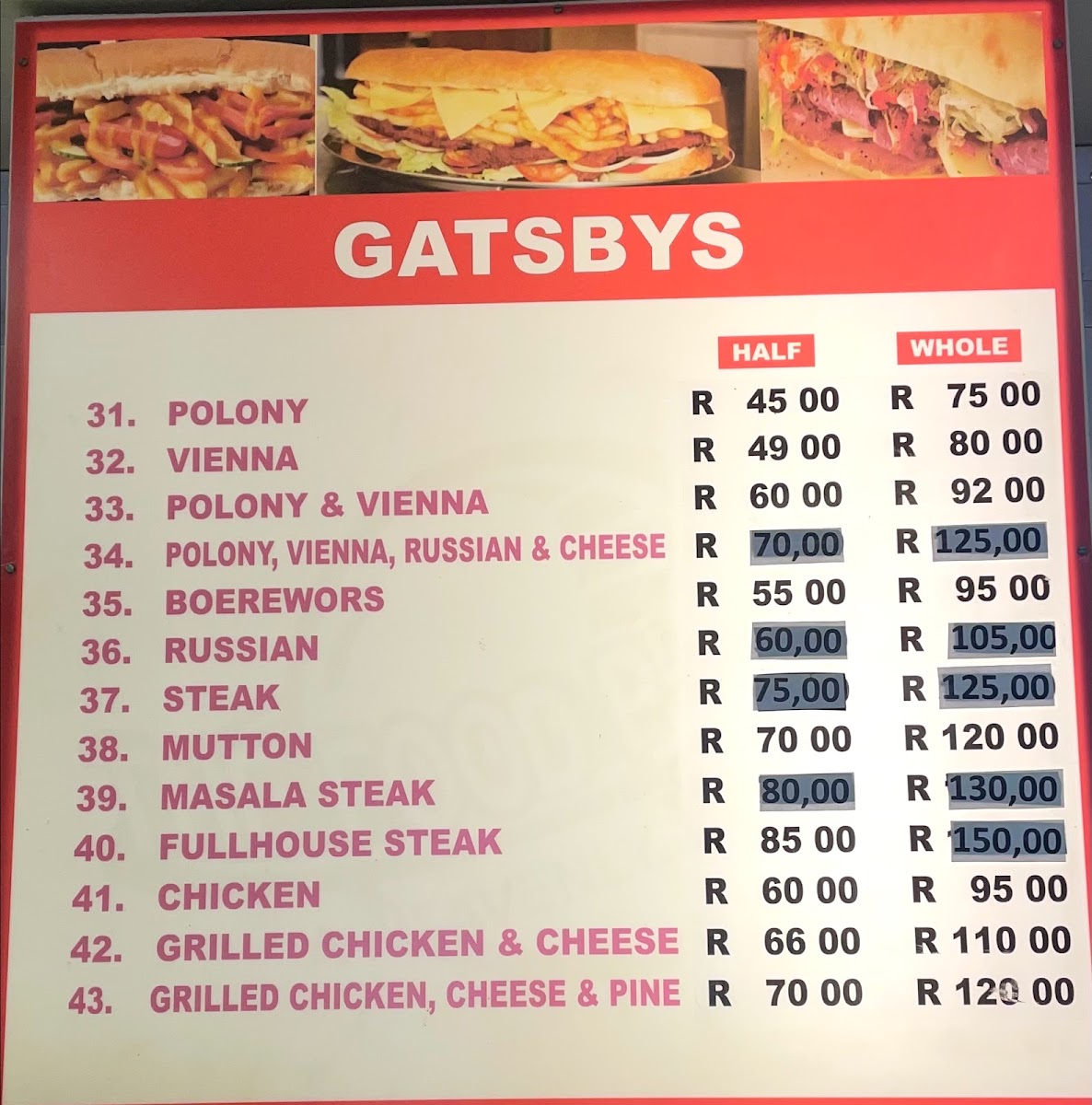 Menu Photo 0