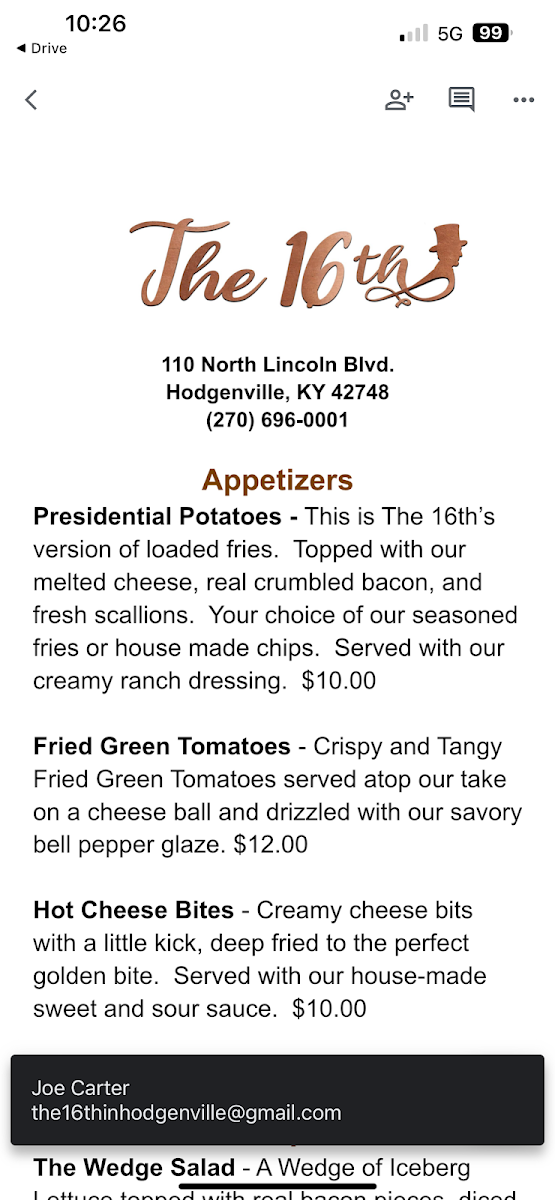 Menu Photo 5