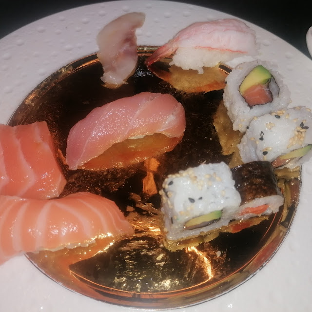 Nigiri Salmón Y Atún