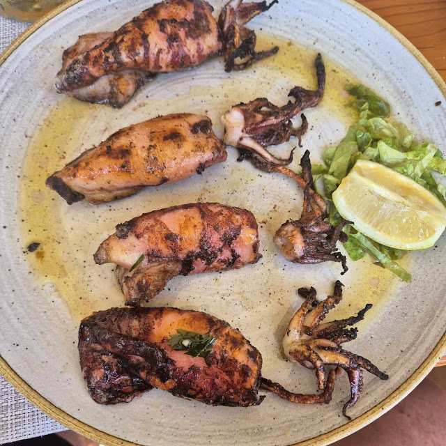 Grilled Squids