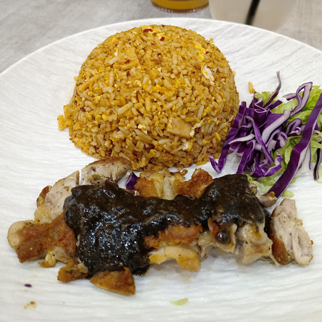 Chicken Chop Rice-Spicy Rice & Black Pepper