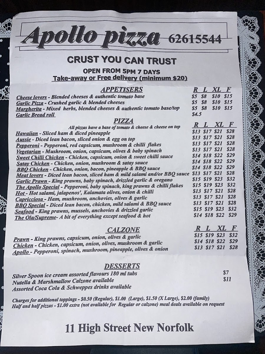 Menu Photo 0