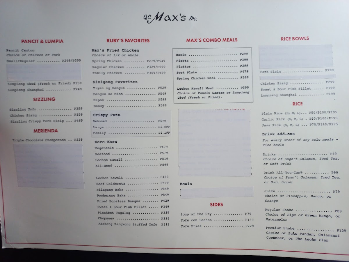 Menu Photo 0