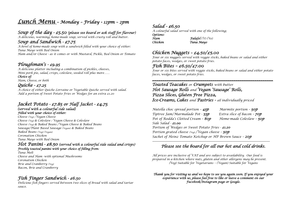 Menu Photo 0
