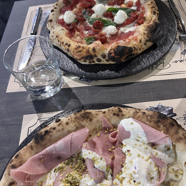 Pizza Margherita And Pizza Futura