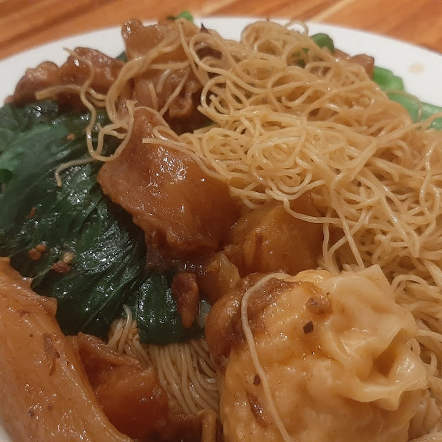Beef Brisket and Wonton Noodle Soup