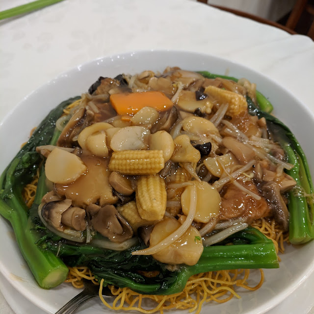 Crispy Noodles with Mixed Vegetables