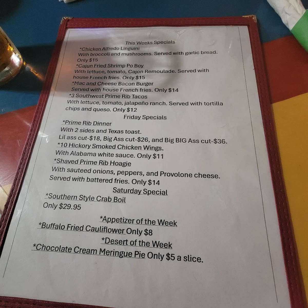 Menu Photo 3
