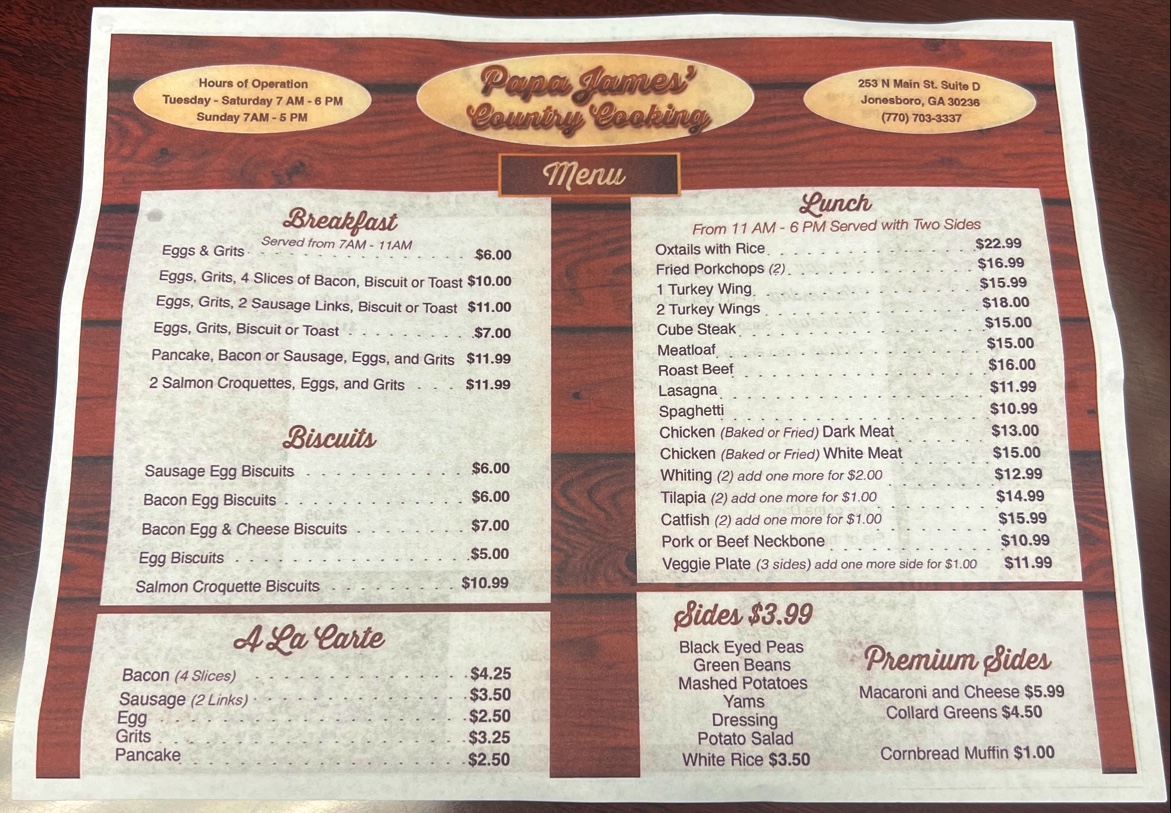 Menu Photo 0