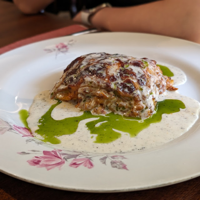 Lasagna with Truffle Sauce