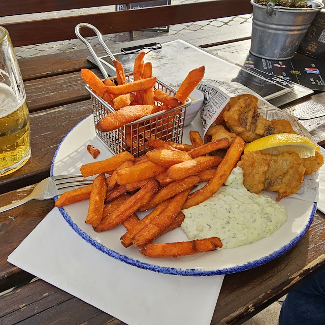 Fish & Chips Aus Süßkartoffeln