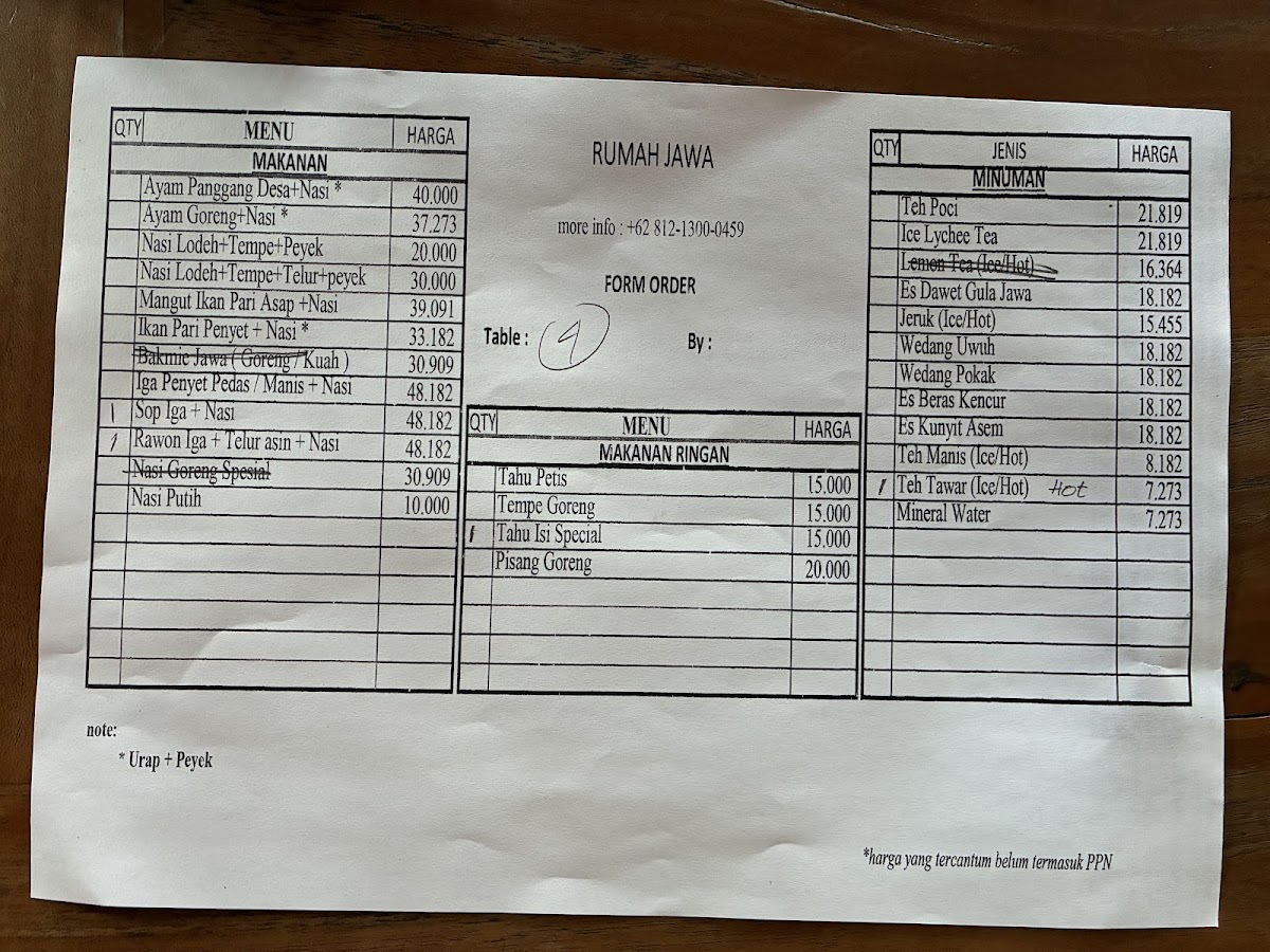Menu Photo 0