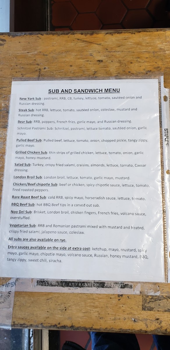 Menu Photo 0