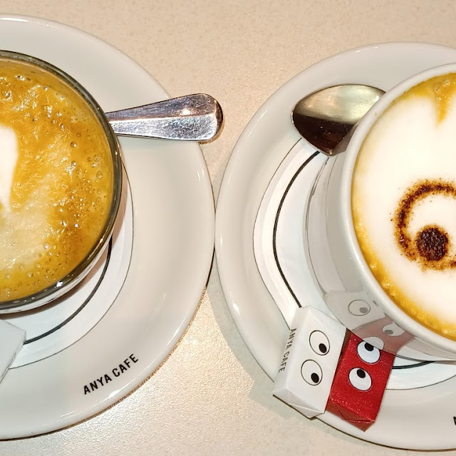 Cortado and a Cappuccino