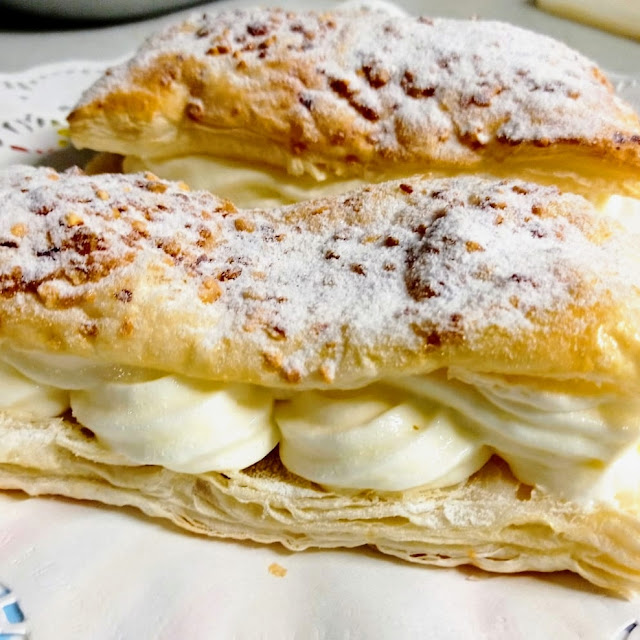 Hojaldres de Nata Casera