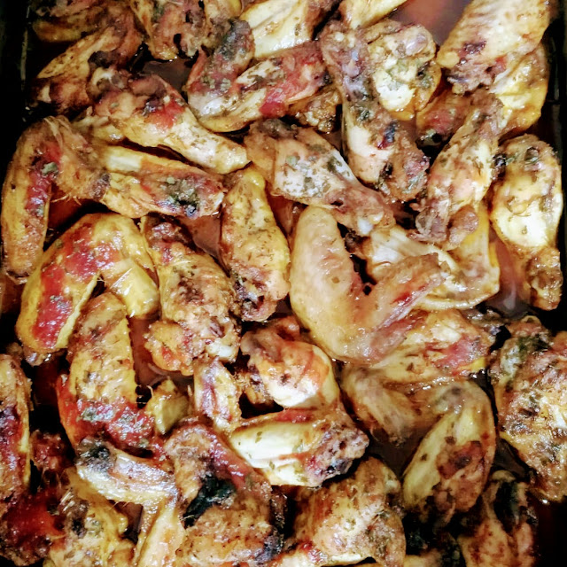 Alitas de Pollo A la Barbacoa