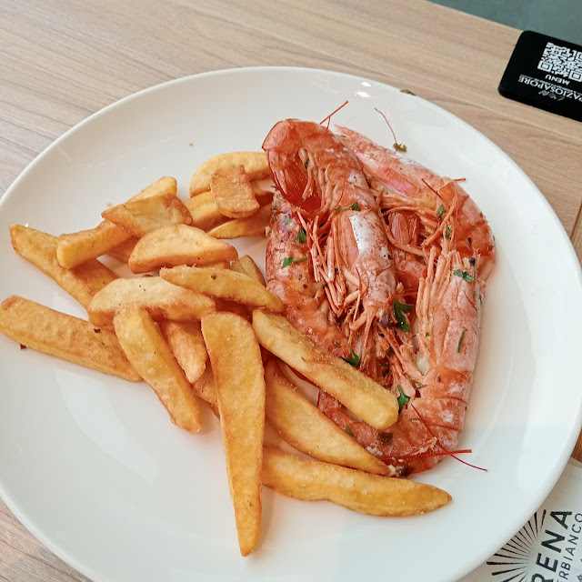Gamberoni Arrosto Con Patate