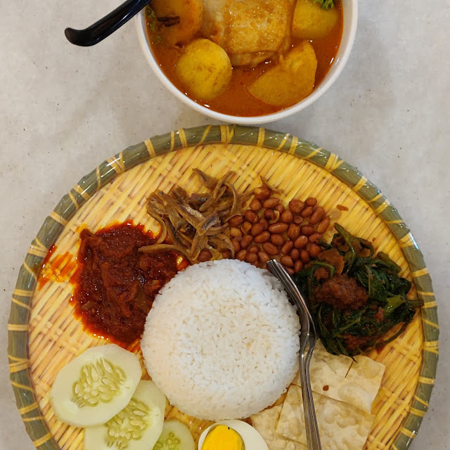 Old Town Nasi Lemak and Chicken Curry
