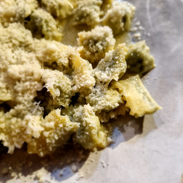Ravioli with Spinach and Ricotta