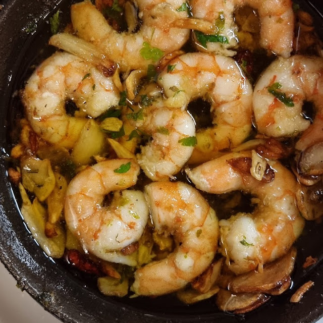 Crevettes A l'Ail