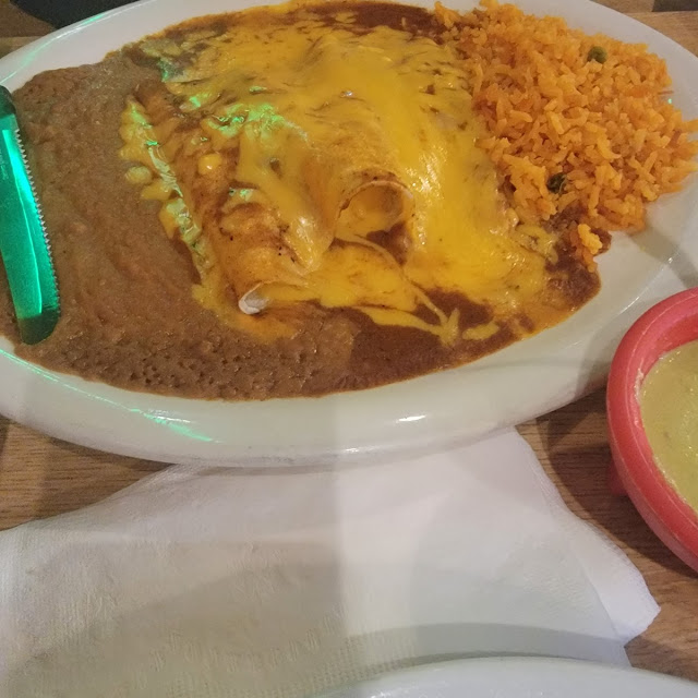 El Gringo Burrito with Beef