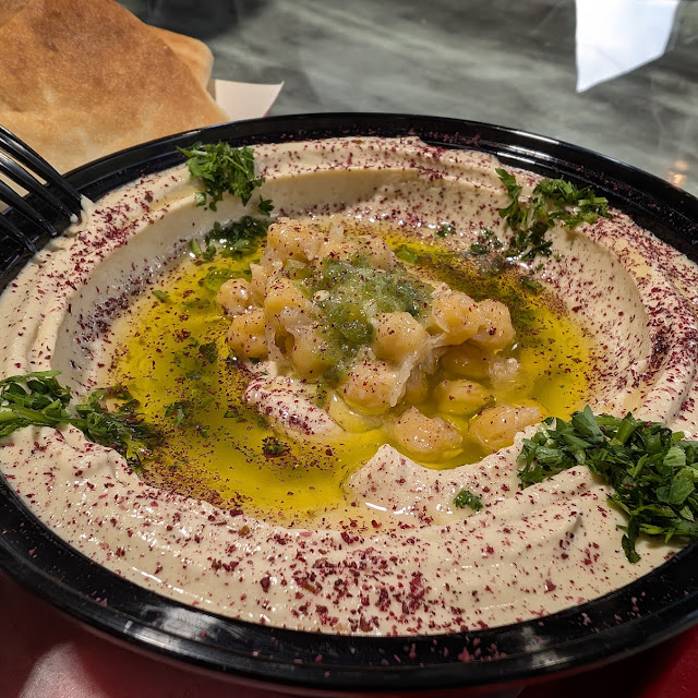 Hummus with Shawarma