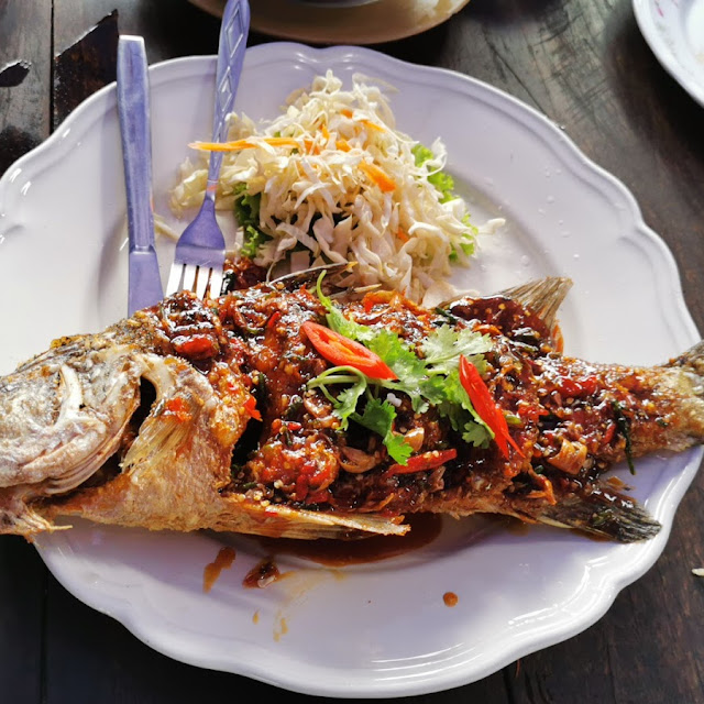 Fried Fish with Sauce
