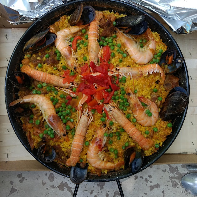 Paella Mixta Heladería Rostisseria Sant Antoni de Calonge