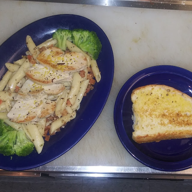 Lemon Herb Chicken and Pasta with Broccoli
