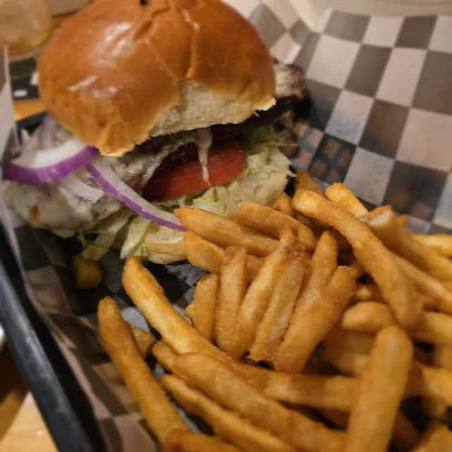 Cheeseburger and Fries