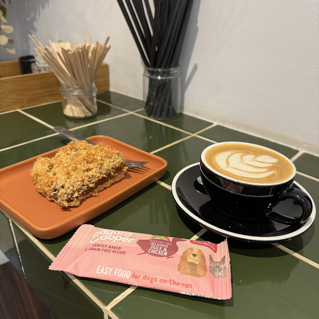 Flat White Dulce De Leche-Coconut Cake Gluten Free and Dog Treat