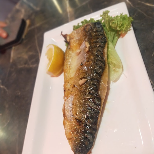 Grilled Saba Fish