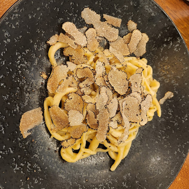 Pici Cacio Pepe E Tartufo Scorzone