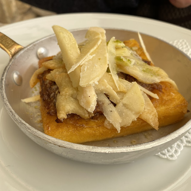 Polenta with Meat Sauce