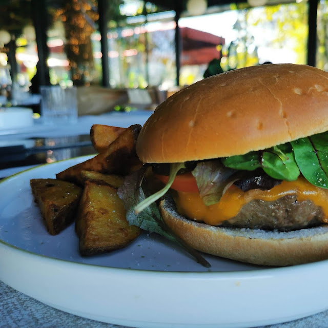 Hamburger and Fries