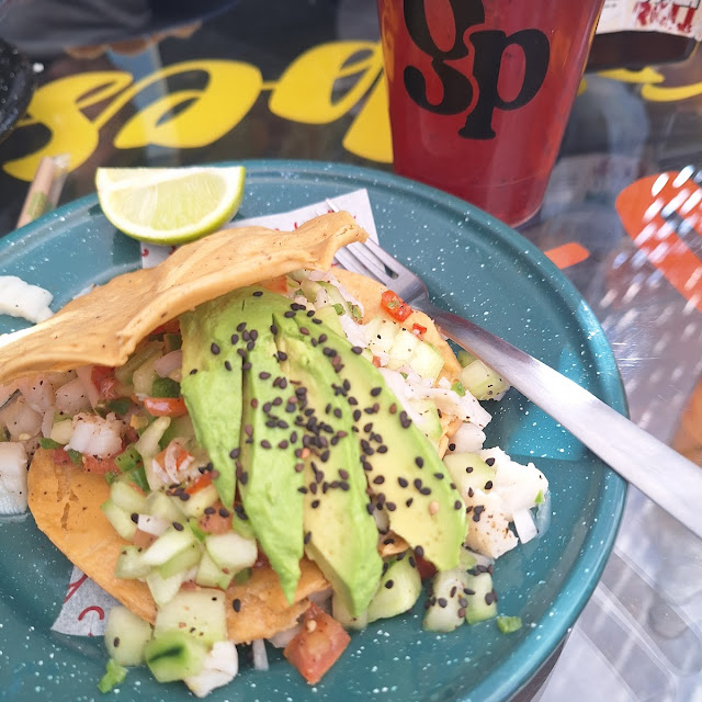 Tostada de Ceviche