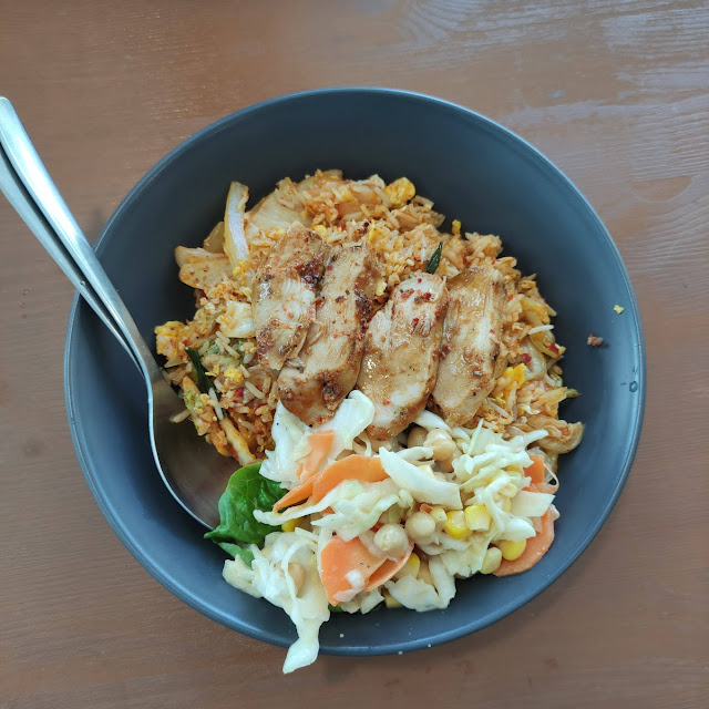 Kimchi Fried Rice Chicken Tenders