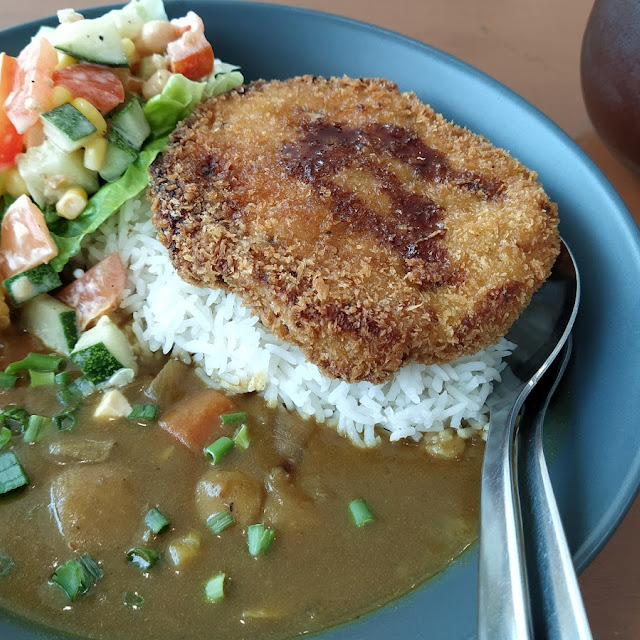 Crispy Patty Curry Rice