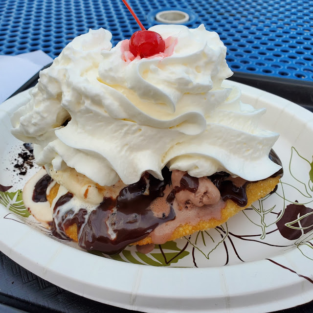 Fried Dough Sundae